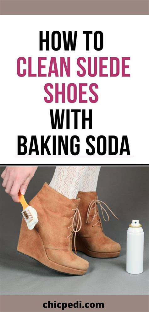 how do i clean fake suede shoes|baking soda on suede shoes.